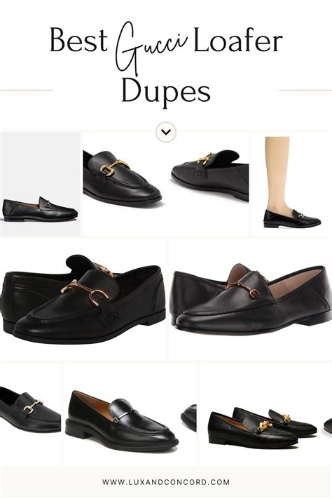 gucci loafer dupe|cheap gucci loafer dupes.